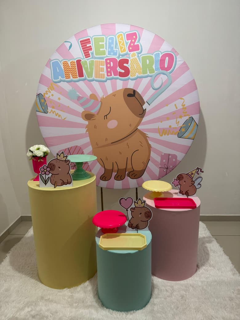 Decoração Capivara