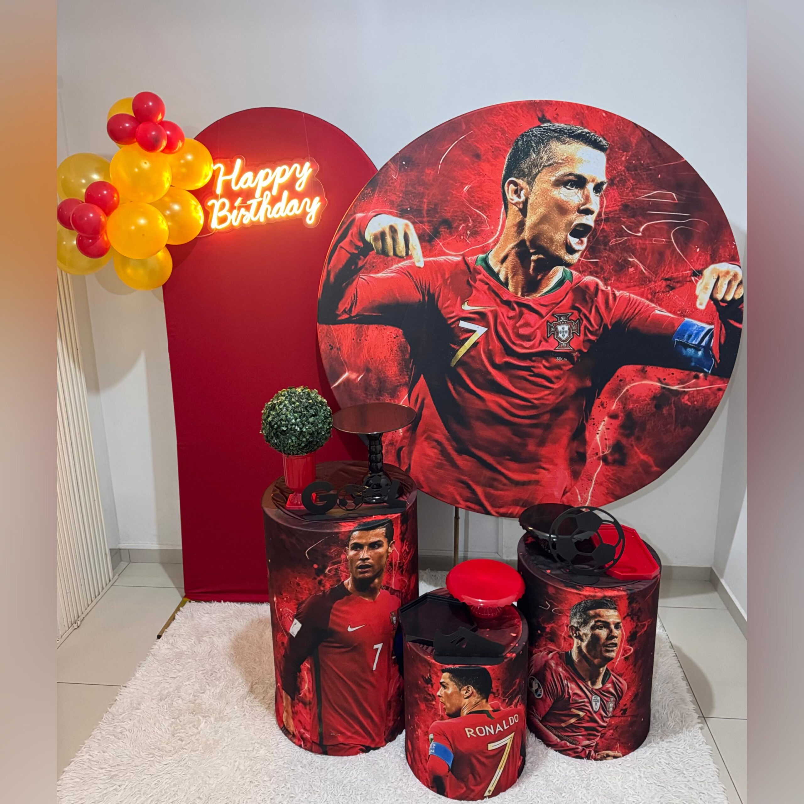 Decoração Cristiano Ronaldo