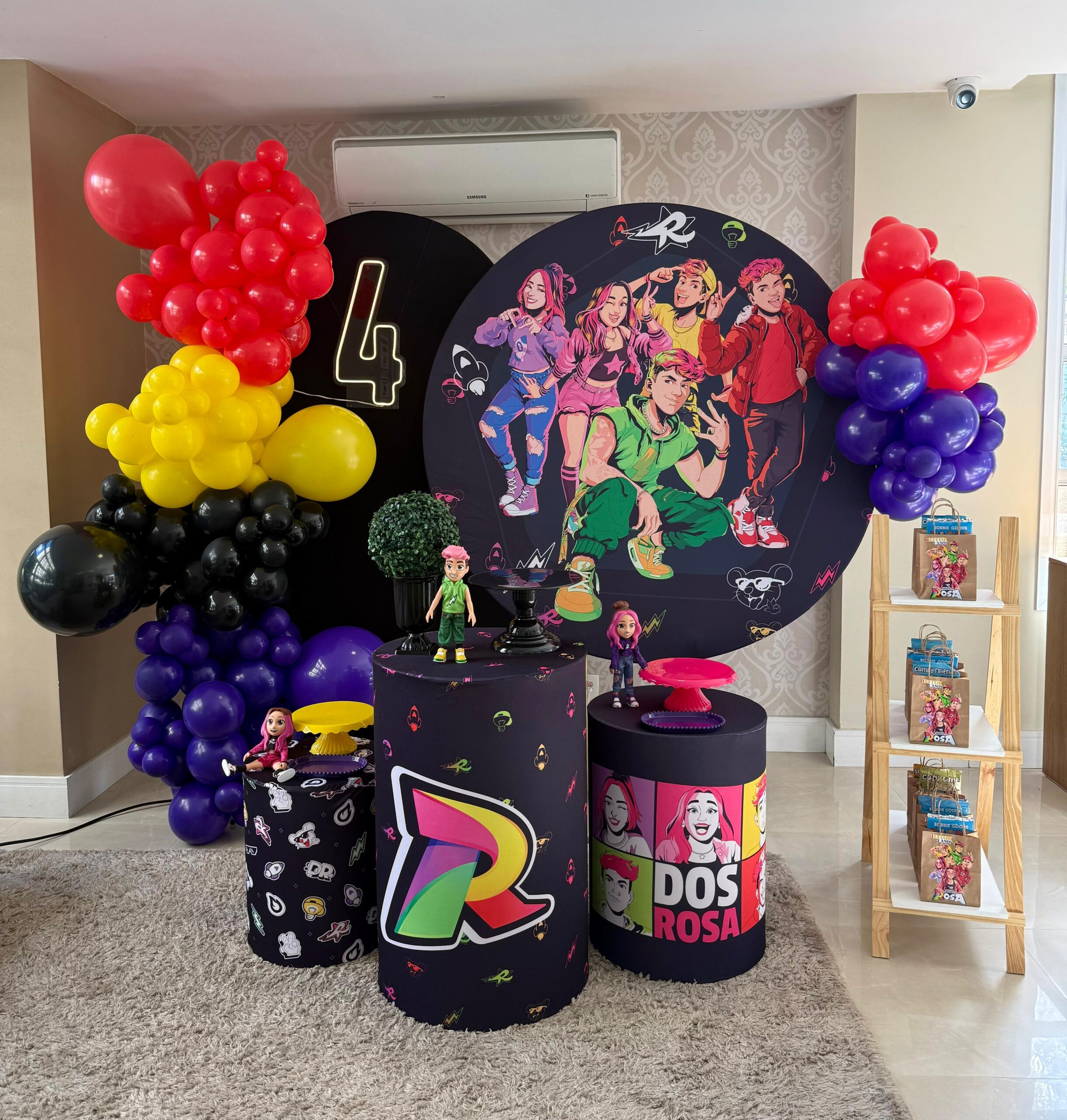 Decoração Dos Rosa