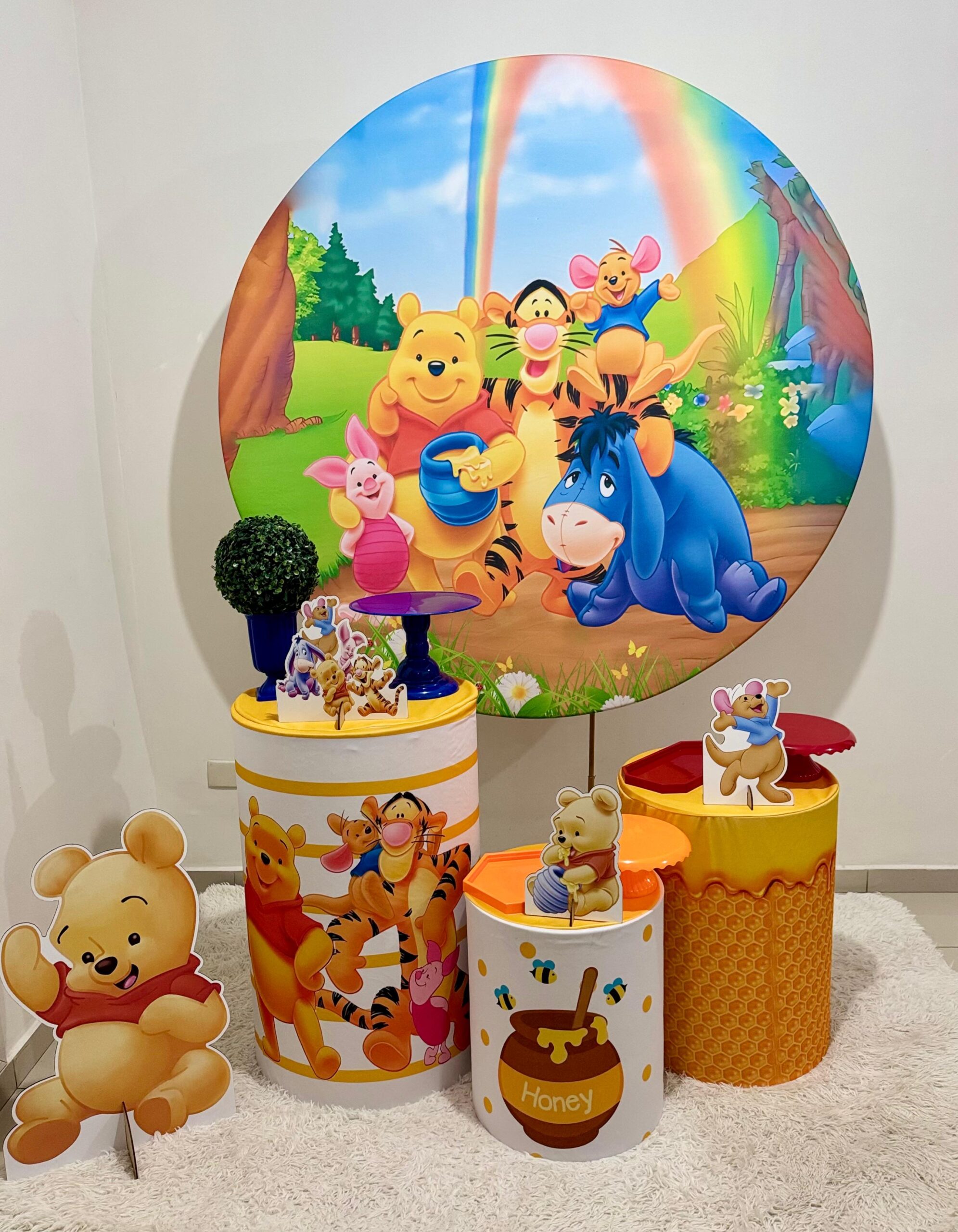 Decoração Ursinho Pooh