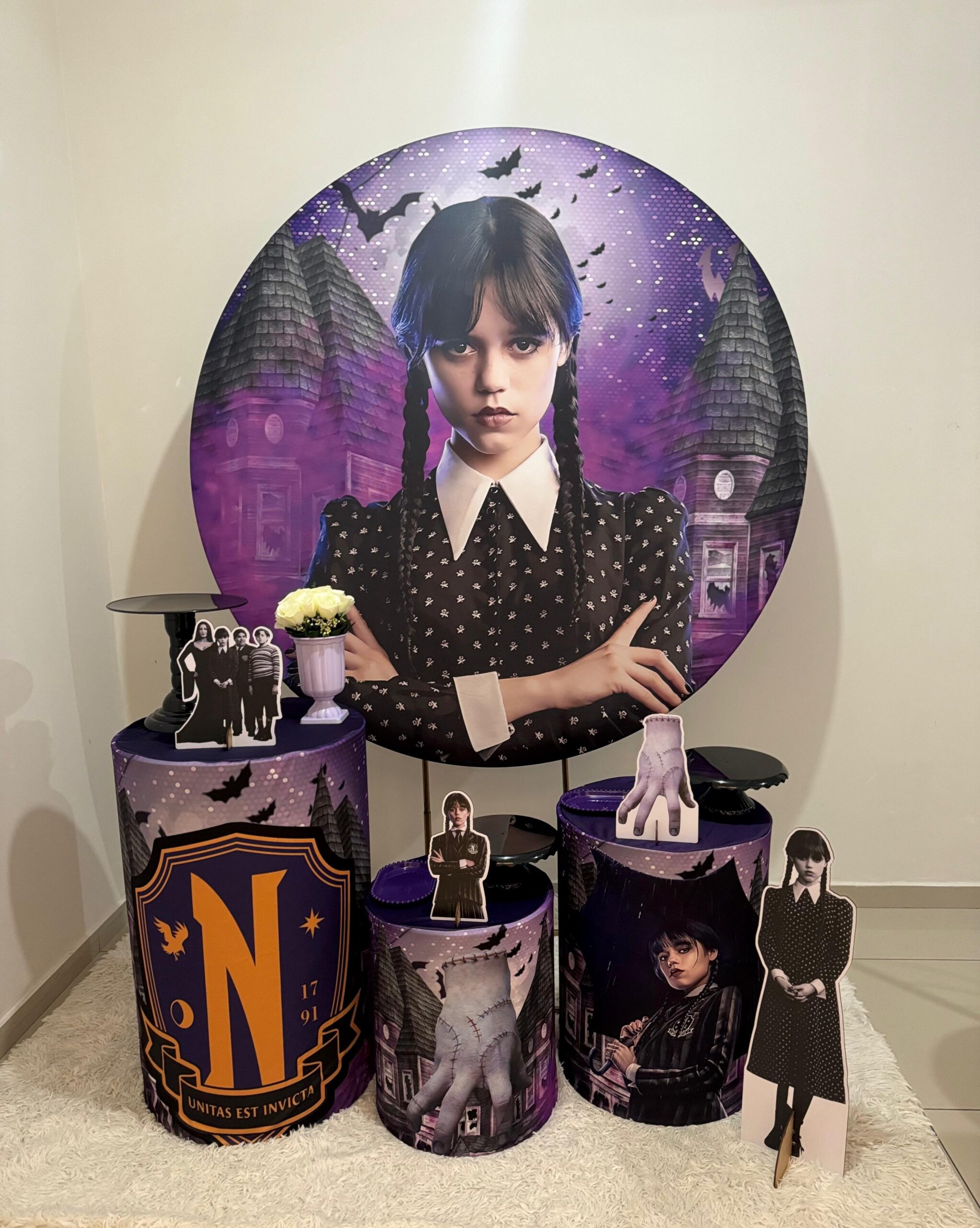 Decoração Wandinha